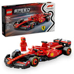 LEGO Speed Champions Ferrari SF-24 F1 Race Car Toys - Building Sets for Kids, Boys & Girls, Ages 10+ - Ferrari F1 Model Car Kits for Display or Play - Gift Ideas for Birthdays and Fans - 77242