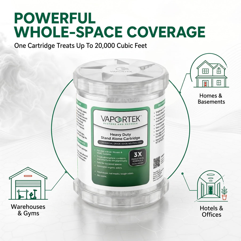 Vaportek Heavy Duty Odor Eliminator HDSA 2.0, 3X Industrial, 1pk