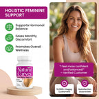 Natural Curves Breast Enhancement Pills and Estrogen Supplement for Women and Men, Breast Enlargement Pills for Women and Transgender - Vegan Non GMO 60 Tablets