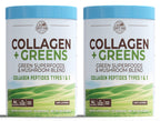 COUNTRY FARMS Collagen Peptides Powder with Greens Dietary Powder Supplement (Type I, III) for Skin Hair Nail and Joints, Dairy/Gluten/Sugar Free, Energizing Superfoods, 21.2 Oz, 60 Servings