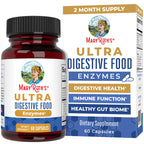 MaryRuth Organics Ultra Digestive Enzymes Capsules | Up to 2 Month Supply | Supplement for Gut Health Support | Digestion & Immune Support with Amylase | Lipase & Lactase | Vegan | 60 Count