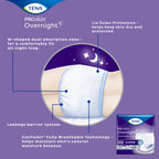 TENA ProSkin Overnight™ Super Protective Incontinence Underwear, Heavy Absorbency, Unisex, Medium, (56 Total - 4 Packs)