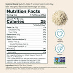 Nutrim Oat Bran Powder with 750mg Beta Glucan per Serving - Easy-Mix Soluble Fiber for Cholesterol Management & Immune Support - Heart Healthy, Non-GMO & Vegan Oatmeal Powder