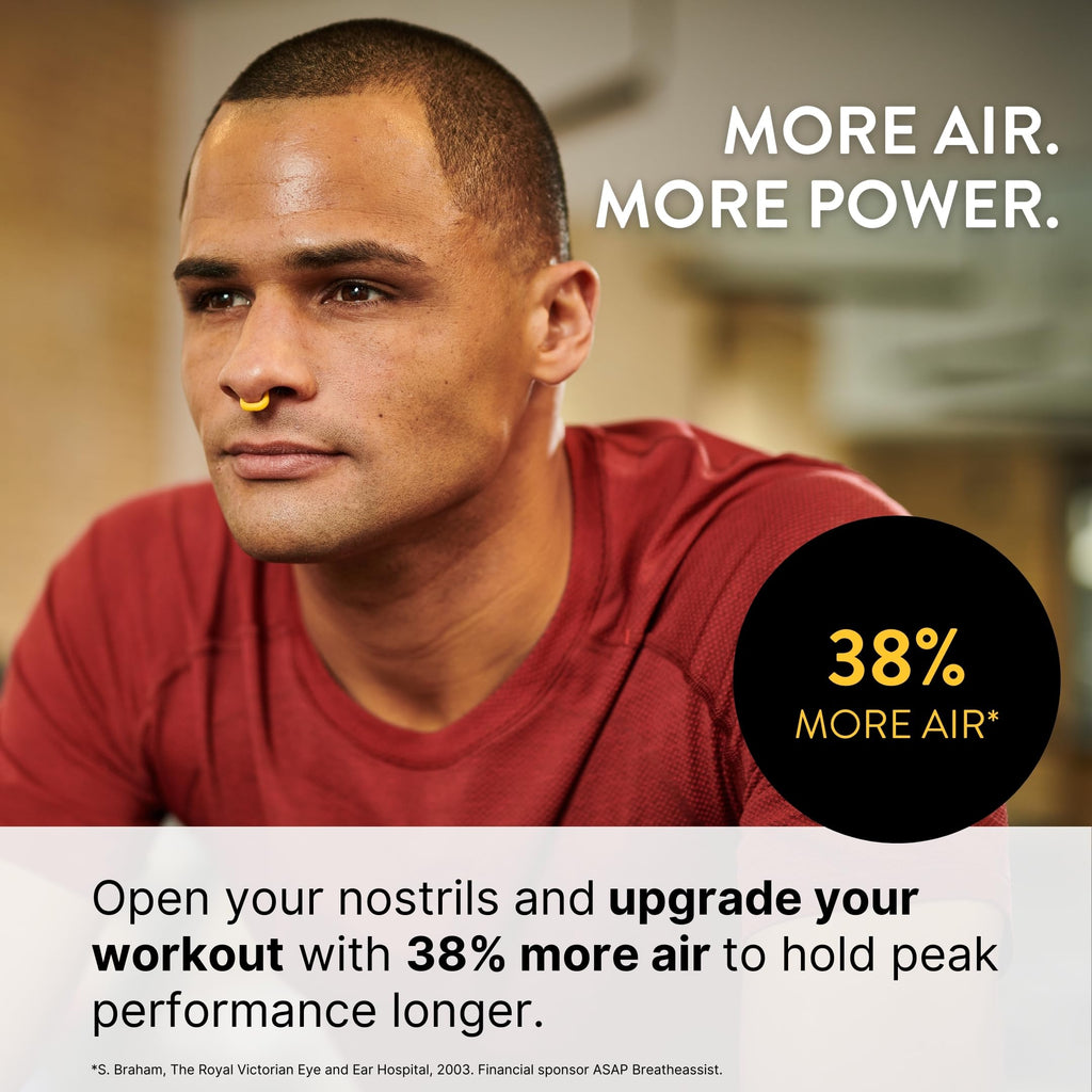 Rhinomed Turbine Breathing Nasal Dilator | Medium 3 Pack | Improve Airflow During Exercise | Nasal Strip Alternative | Comfortable Breathing Aids for Workout Performance