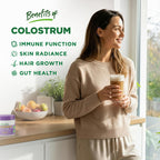 Lifeable Bovine Colostrum Powder, 2000mg, 30% IgG, Unflavored, 30 Servings