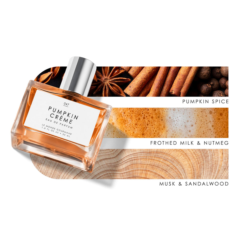 Le Monde Gourmand Pumpkin Cr��me Eau de Parfum - 1 fl oz (30 ml) - Pumpkin Spice, Musky, Sandalwood Perfume Notes
