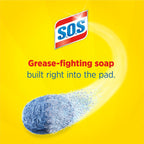 S.O.S. Steel Wool Soap Pads, 18 Count