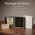 Love You This Much Sentimental Father to Son Gift | Men's 5mm Twist Steel Bracelet | Present for Son from Dad | 8"+1" Extender | Luxury Gift Box & Card (Gold-Black)
