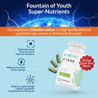 SANE MD Vitaae - Throat Phlegm, Coughing, and Brain Support - Citicoline Supplements for Respiratory, Throat, and Brain Health