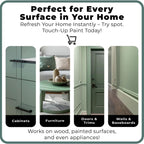 spot. Touch-Up Paint | Matte Finish for Cabinets, Walls, Doors & Furniture | Multi-Tone Green Repair Kit | Quick-Dry, Self-Priming, Low-Odor, Eco-Friendly | No-Sanding or Primer Needed | 3 Pack