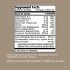 Vitality C American Nutriceuticals - Stress Ease - Theanine Stress Balance Supplement - for Calming, Mood Support, and Cortisol Reducer - Contains Senoril, Lemon Balm etc. (1-2 Month Supply)