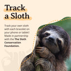 Fahlo Sloth Tracking Bracelet, Mountain Stone, One Size