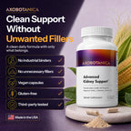 Axobotanica Kidney Cleanse Detox & Repair - Vitamin B6, Magnesium, L-Glutamine & Cornsilk - Kidney Support Supplement, Urinary Flow & Bladder Comfort - 120 Capsules (1 Bottle, 60 Servings)