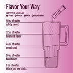 TREVI™ Everyday Sugar Free Electrolytes - Essential Drink Mix Hydration Powder Packets - 28 Count - Grape
