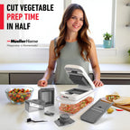 Mueller The Real Original Pro Vegetable Chopper & Mandoline Slicer, 10-in-1