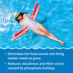 In The Swim - No Phos - Fast-Acting Phosphate Remover for Clear, Balanced Water - 3 Liter - 2-Pack