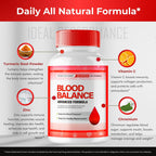 Blood Balance Blood Formula Support Supplement Capsules, Official BloodBalance Pills - Extra Strength, Premium Formula for Healthy Circulation & Stable Levels, All Natural Health Reviews (2 Pack)
