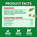 Just Try Cat Grass Treats for Indoor Cats Hairball Control 13.4 OZ