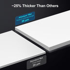 AAwipes Sticky Mat Tacky Pads Adhesive 24" x 36" 5 Packs, 30 Sheets/Packs, 150 Sheets Total White Cleanroom Floor Mats Remove Dirt for Laboratory Construction Hospital Shoes