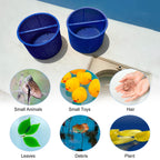 Porscan SPX1082CA Skimmer Basket Replacement for Hay-Ward Swimming Pool Skimmer, Filter Basket Assembly with Handle Compatible with Aladdin B-152 Hay-Ward SPX1082CA SP1082C Select Automatic Skimmers