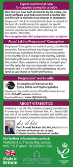Vitabiotics - Pregnacare - His & Her Conception - 2x30 Tablets