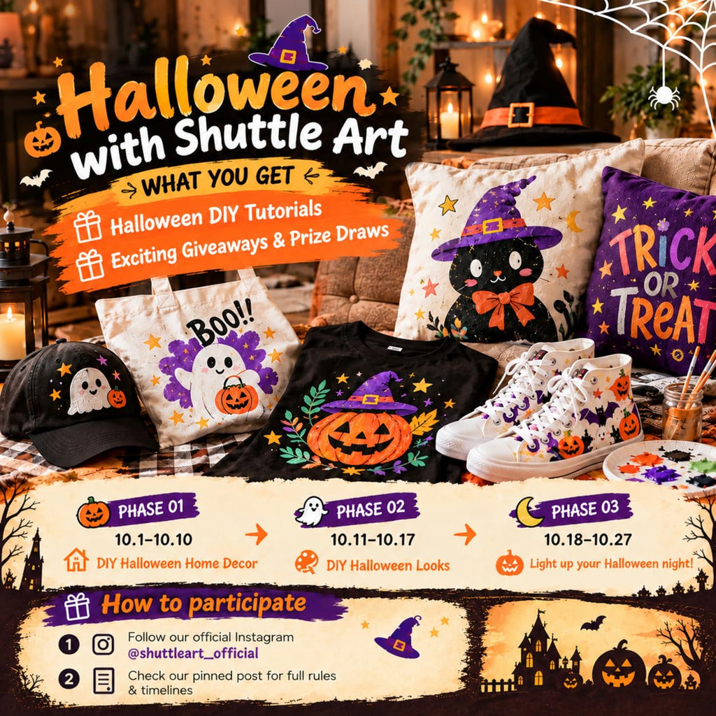 Shuttle Art Fabric Paint, 18 Colors Permanent Soft Fabric Paint in Bottles (60ml/2oz) with Brushes, Palette, Stencils, Non-Toxic Textile Paint for T-Shirts, Shoes, Jeans, Bags, DIY Projects&Art