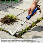 GREBSTK Crack Weeder Crevice Weeding Stainless Steel Sharp Lightweight Tool