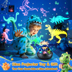 Staryou Dinosaur Toys for Kids 3-5, 【Remote+3 Films+93 Effects】 Dinosaur Toys for Kids 2-4, 【3 Timer+5 Brightness】 Toys for 3 Year Old Boys, Rotate 3 Year Old Boy Gift, 5 Year Old Boy Birthday Gift