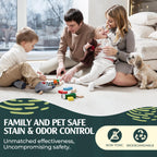 Sprinkle & Sweep Enzyme Carpet Cleaner - Enzyme Carpet Shampoo (64oz) - Carpet Cleaner Solution to Eliminate Tough Stains & Neutralize Odors - Removes Dog, Cat, All Pets Urine- Use with All Machines