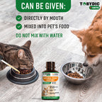 Natural Cats & Dog Yeast Infection Relief - Itchy Skin & Ear Treatment - Reduces Irritation & Relieves Itching and Allergy - Herbal Medicine Drops Supplement - Made in USA