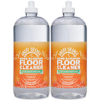 ANGRY ORANGE Spray and Go Floor Cleaner - Citrus Mint - 32 oz - Value 2 Pack