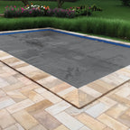 In The Swim 12' x 24' Ultra Silver Rectangle Solar Pool Cover 16 Mil for Solar Heating Above Ground Pools and Inground Pools