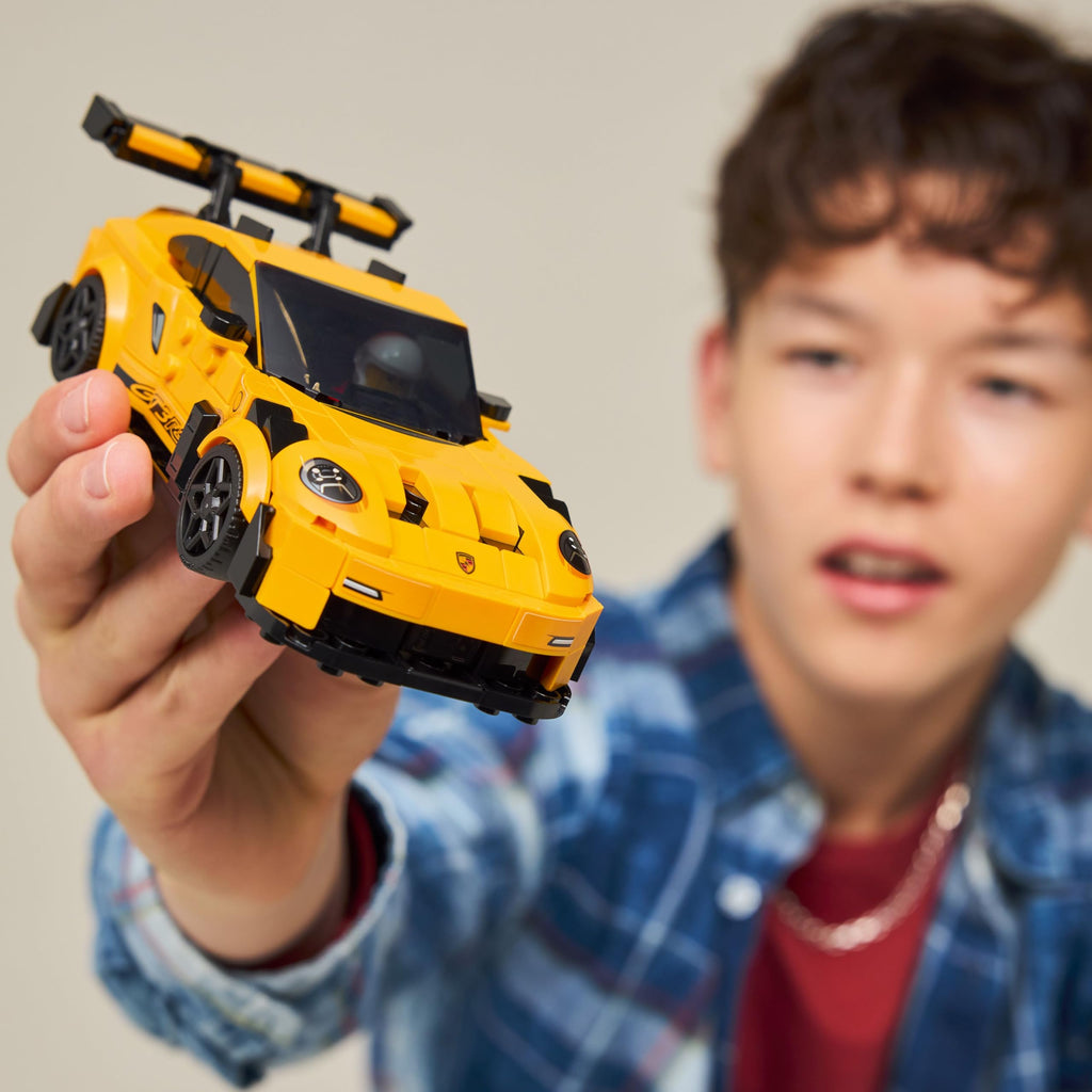 LEGO Speed Champions Porsche 911 GT3 RS Super Car Toy - Model Kit & Pretend Play Toy for Boys & Girls, Ages 9+ - Sports Car Building Set for Kids & Racing Fans - Gift Idea for Birthdays - 77239
