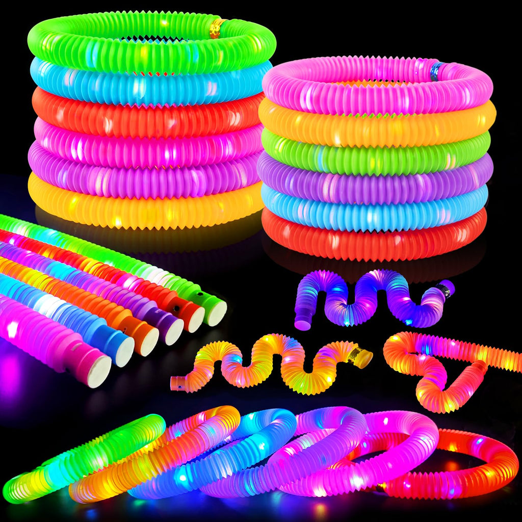 Halloween Glow Sticks for Kids 12-96 PCS,Glow in Dark Party Favor Supplies