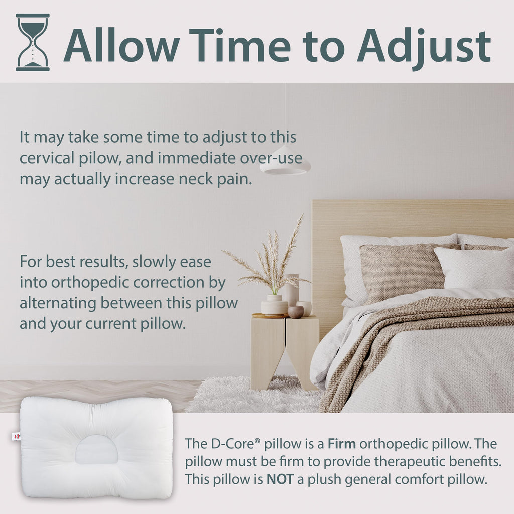 Core Products D-Core Cervical Support Pillow, Midsize - Firm