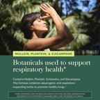 Gaia Herbs Mighty Lungs - Lung Support Supplement with Herbs Traditionally Used to Help Maintain Respiratory Health* - 60 Vegan Liquid Phyto-Caps (60 Servings)