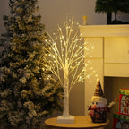 PXBNIUYA 144 LED Birch Tree Lights with Remote Control and Timer-Warm White