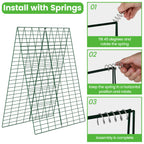 Toriexon Foldable Cucumber Trellis 48" L x 34" W