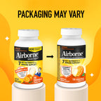 Airborne Vitamin C 1000mg (per Serving) - Citrus Chewable Tablets (116 Count in a Bottle), Gluten-Free Immune Support Supplement, with Vitamins A C E, Zinc, Selenium, Echinacea, Ginger, Antioxidants