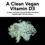 SMARTERNUTRITION Vegan Vitamin D3 5000 IU + Natural Vitamin K2 1100 mcg in Organic Coconut & Olive Oil - D3 K2 Supplement for Immune & Bone Support - 60 Softgels[30 Day Supply]