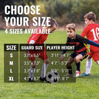 Soccer Shin Guards for Kids incl. Sleeves with Optimized Insert Pocket