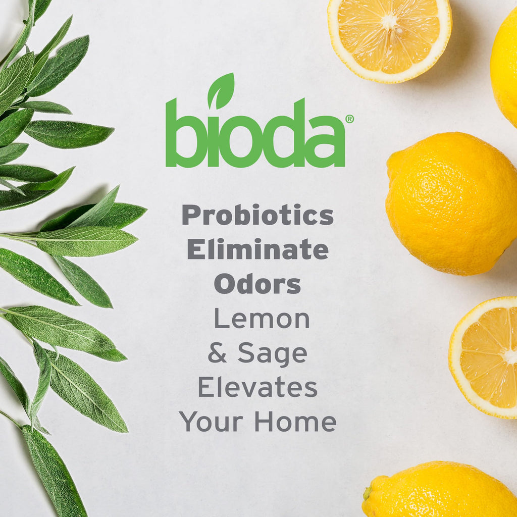 Bioda Multi-Purpose Probiotic Enzyme Cleaner and Deodorizer | Professional Strength | Trash Can Deodorizer, Pet Stains and Odors, Drains, Floors, Bathrooms, Toilets | Made in USA | 1 Gallon