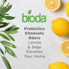 Bioda Multi-Purpose Probiotic Enzyme Cleaner and Deodorizer | Professional Strength | Trash Can Deodorizer, Pet Stains and Odors, Drains, Floors, Bathrooms, Toilets | Made in USA | 1 Gallon