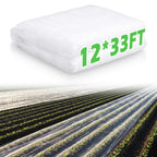 Yoojahow 1 Pcs Garden Insect Netting Mesh, White Ultra Fine, 12 X 33 Ft