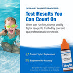 Taylor R-0718-A - Silver Nitrate Reagent 0.75oz Refill for Salt (Sodium Chloride) Pool & Spa Test Kit
