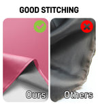 Vammcht Adjustable Bib Apron - Heavy Duty, Waterproof Plastic Apron for Dishwashing/Kitchen/Restaurant/Chemical Resistant; Pink