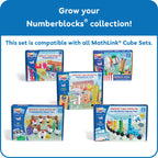 hand2mind MathLink Cubes Numberblocks 21-30 Activity Set, 20 Preschool Learning Activities, Counting Blocks, Linking Cubes, Educational Toys for Kids, Number Games, Math Manipulatives Kindergarten
