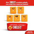 Emotional Support Pals Cheez-It, Cute Stuffed Animals by Relatable