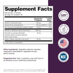 Elderberry Vitamin C and Zinc Capsules for Adults | 240 Count with Quercetin & Vitamin D3 | 6-in-1 Immune Support Supplement Pills | Sambucus Black Elderberry Natural Immunity Vitamins | Made in USA