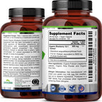 Zazzee USDA Organic Blueberry 10:1 Extract, 5000 mg Strength, 120 Vegan Capsules, 4 Month Supply, Concentrated and Standardized 10X Whole Fruit Extract, 100% Vegetarian, Non-GMO, Made in The USA